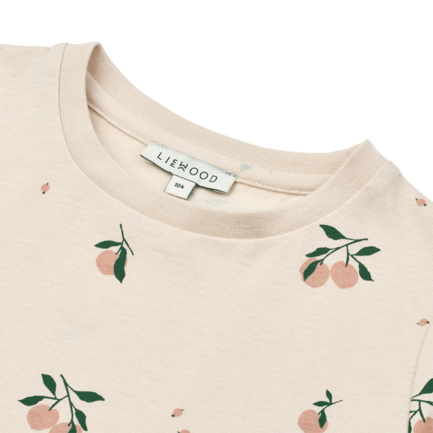 Apia T-shirt - Peach/Sea Shell - Image 3