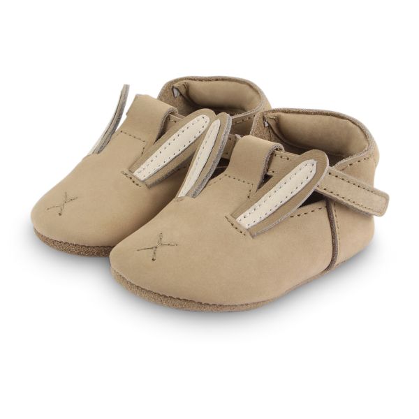 DONSJE - SPARK CLASSIC BUNNY TAUPE NUBUCK