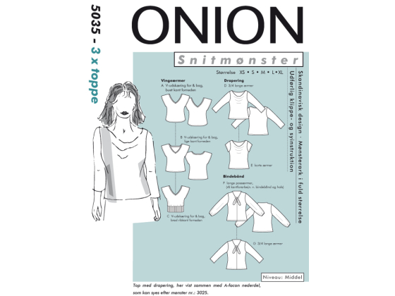 5035  ONION 3 X TOPPE