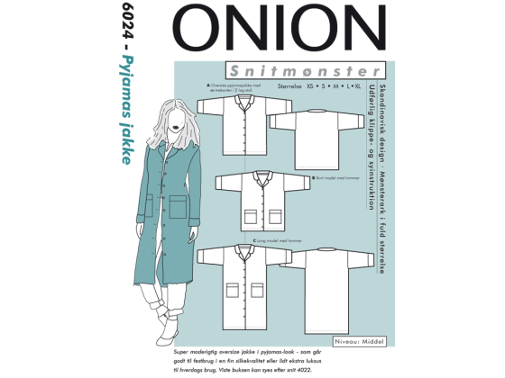  6024  ONION PYJAMAS JAKKE