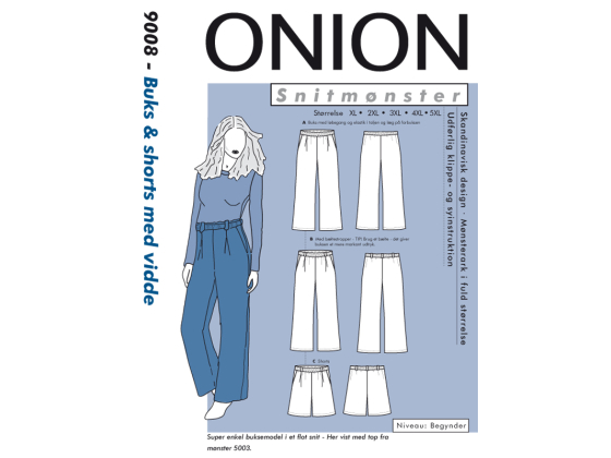 9008  ONION PLUS, BUKS & SHORTS M. VIDDE