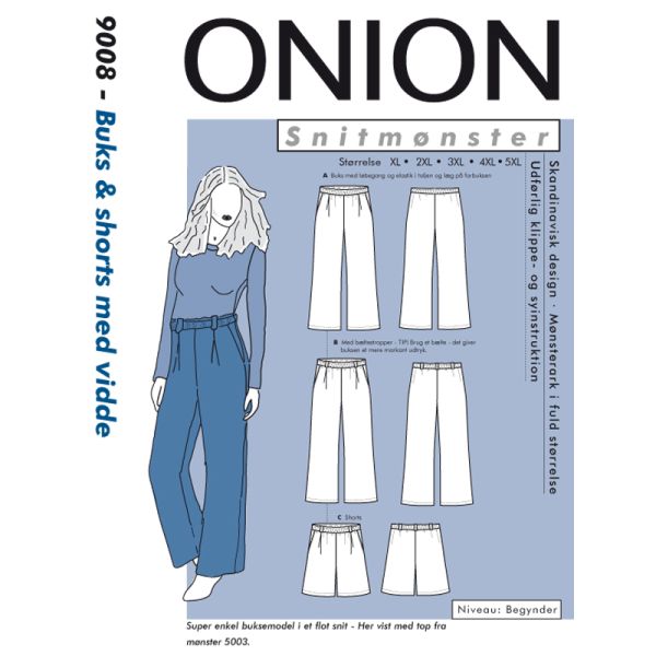 9008  ONION PLUS, BUKS & SHORTS M. VIDDE
