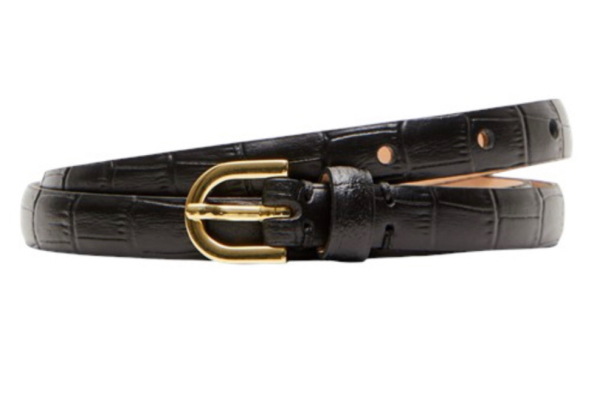 SELECTED FEMME Ellen Croco Belt