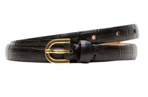 SELECTED FEMME Ellen Croco Belt