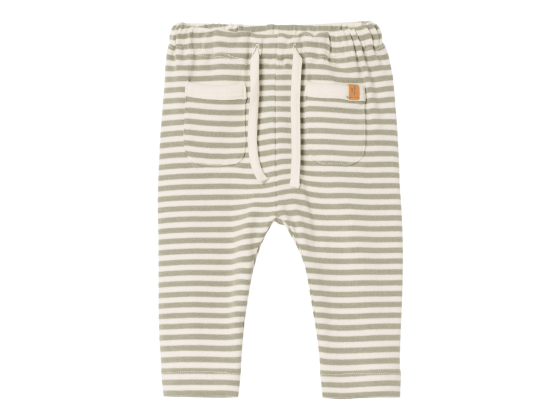 Geo Loose Pant, Moss Gray - Lil' Atelier