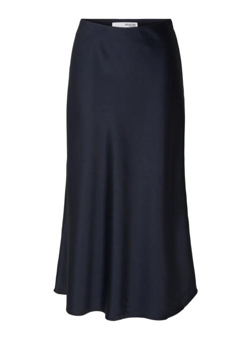 Lena midi skirt - Dark Sapphire