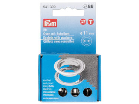 541390 Maljer  11 MM SØLV (20 SÆT)  80541390