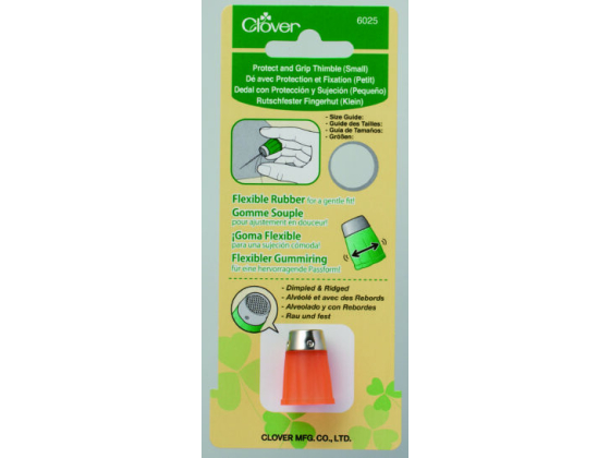 6025  CLOVER FINGERBØL GUMMI M/METAL 14,5MM