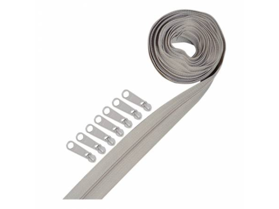 ENR-PR  Pearl Zipper with Reversible Coil 4.5