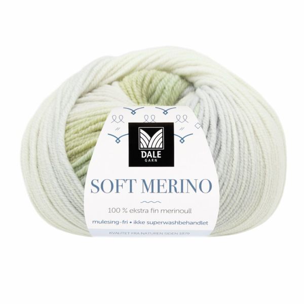 Soft Merino - Mint print