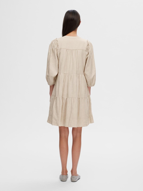 SELECTED FEMME Hillie Linen Dress - Image 4
