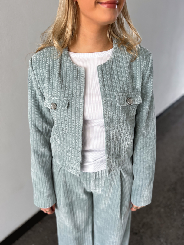 Elnora Short Jacket - Slate - Image 1