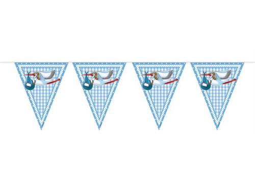 Flaggbanner Stork - Gutt 10m x 27cm