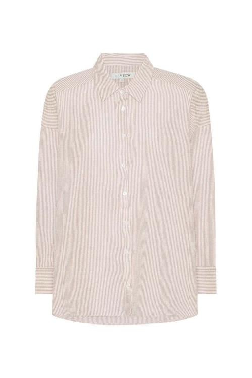 Sonja shirt - Sand/White