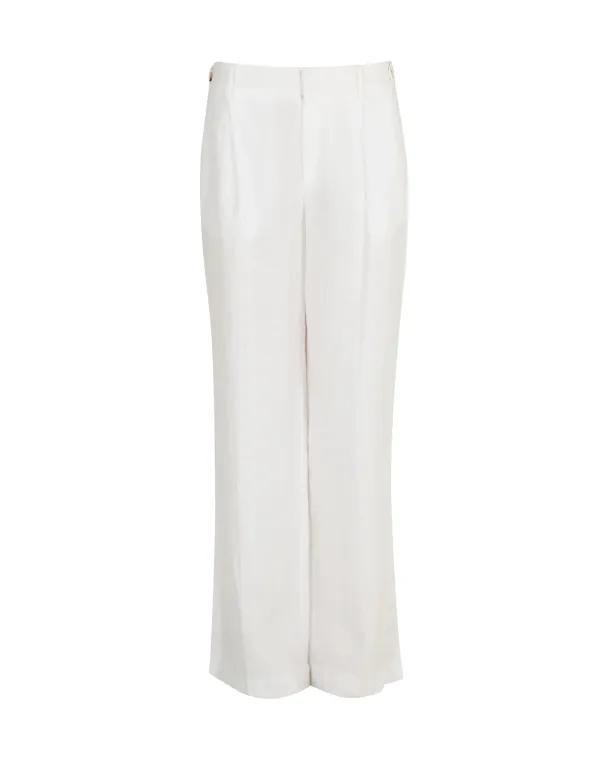 LINE OF OSLO Moon Linen Trousers - Image 1