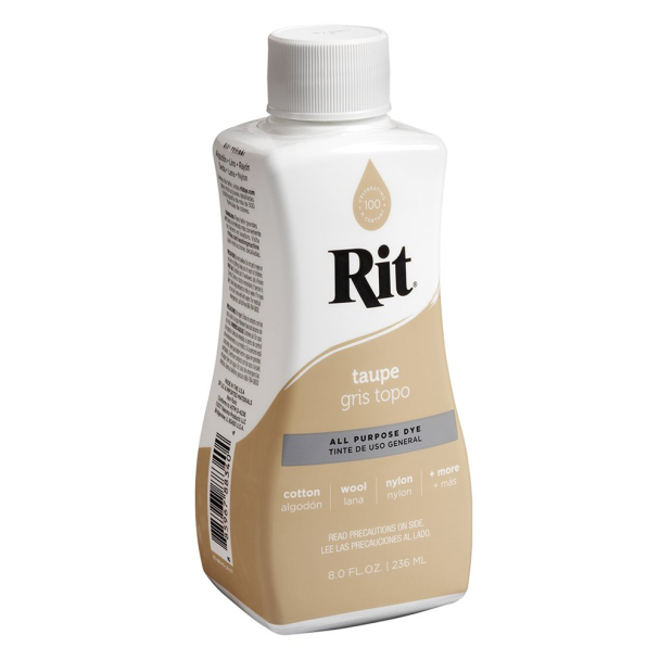 Rit Liquid Dye Tekstilfarge 236ml – Taupe