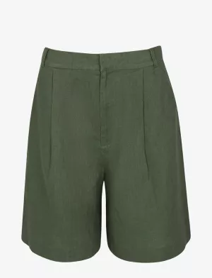 LINE OF OSLO Pluto Linen Shorts