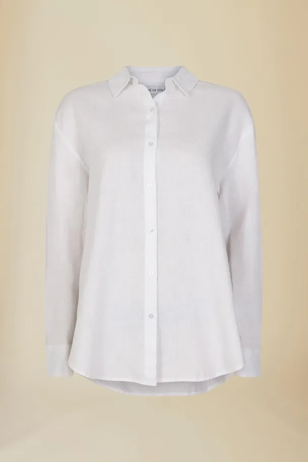 LINE OF OSLO Basic Linen Shirt - Image 1