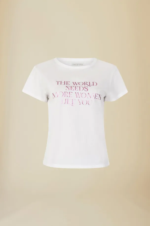 LINE OF OSLO Life Shiny Tee - Image 2