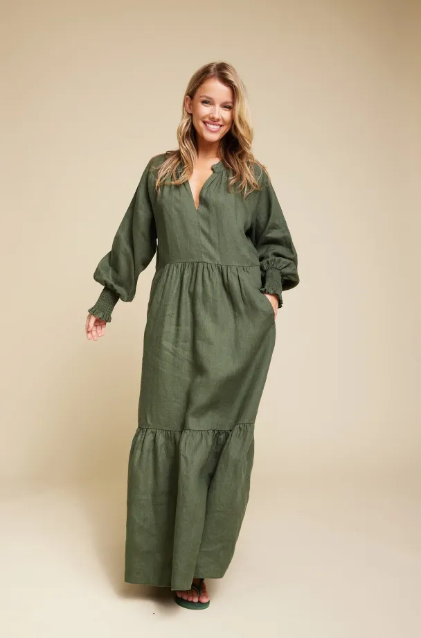 LINE OF OSLO Everyday Linen Dress - Image 1