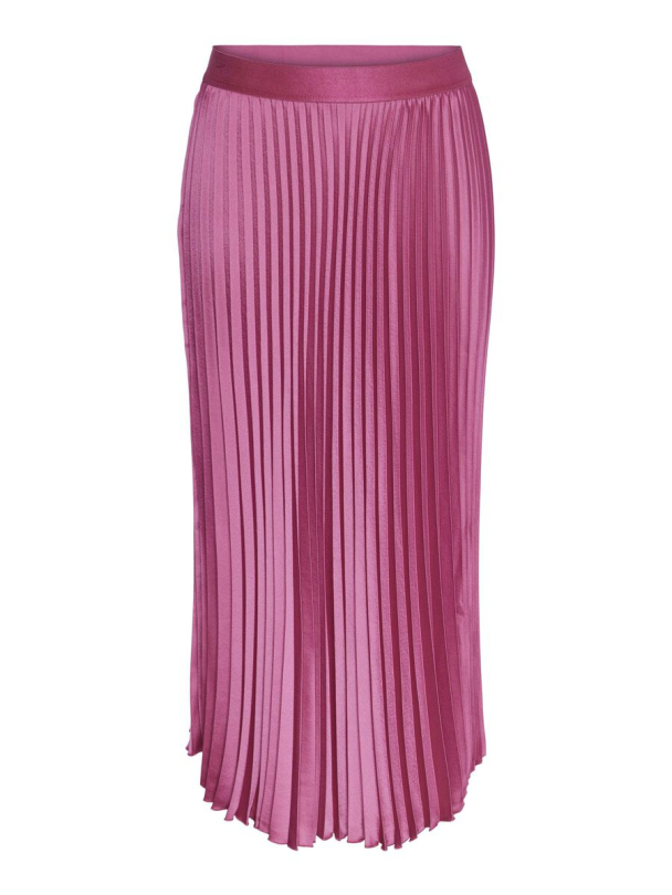 Celine Midi Skirt - Raspberry Rose - Image 1