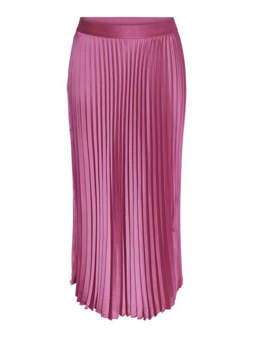 Celine Midi Skirt - Raspberry Rose