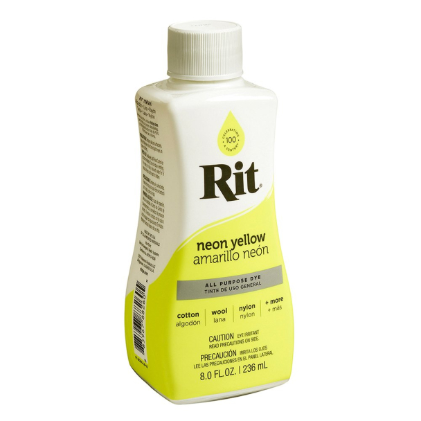 Rit Liquid Dye Tekstilfarge 236ml – Neon Yellow