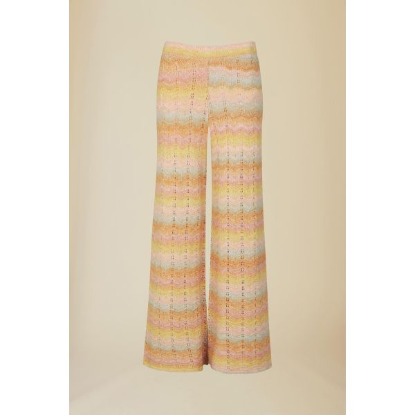 Holmes Knitted Trousers - Orange