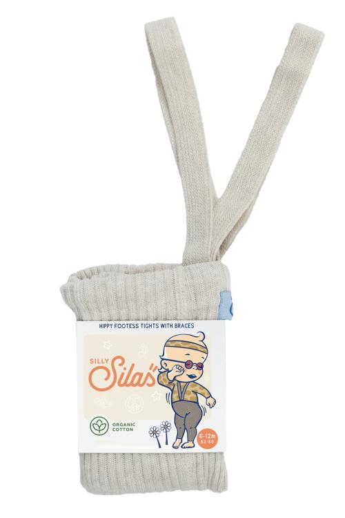 Silly Silas | Hippy Footless Tights - Cream Blend
