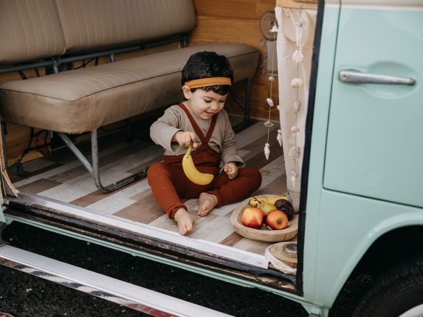 Hippy Footless Tights - Cinnamon - Image 3