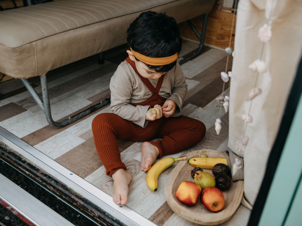 Hippy Footless Tights - Cinnamon - Image 4