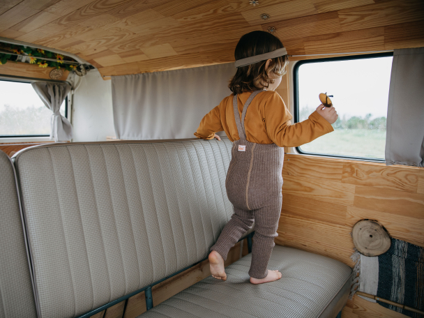 Hippy Footless Tights - Cocoa Blend - Image 3