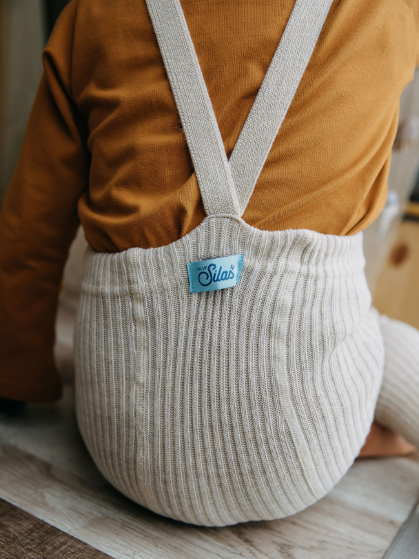 Hippy Footless Tights - Cream Blend - Image 4