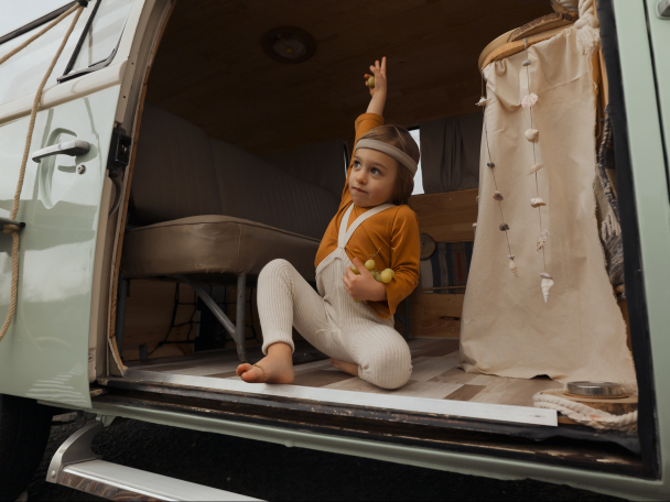 Hippy Footless Tights - Cream Blend - Image 6