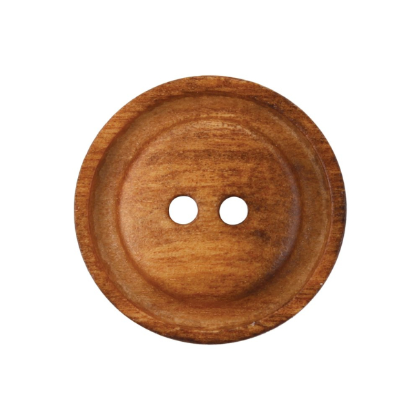 Knapp - 23mm - 2 hull - Mellombrun - Image 2