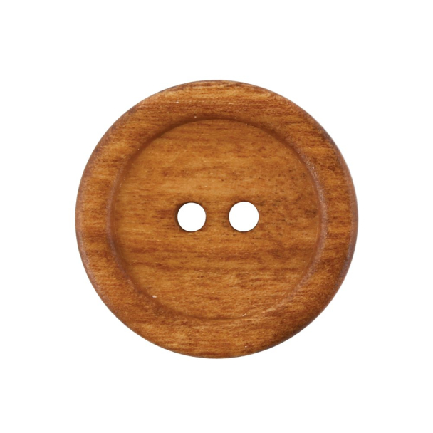 Knapp - 23mm - 2 hull - Mellombrun - Image 1
