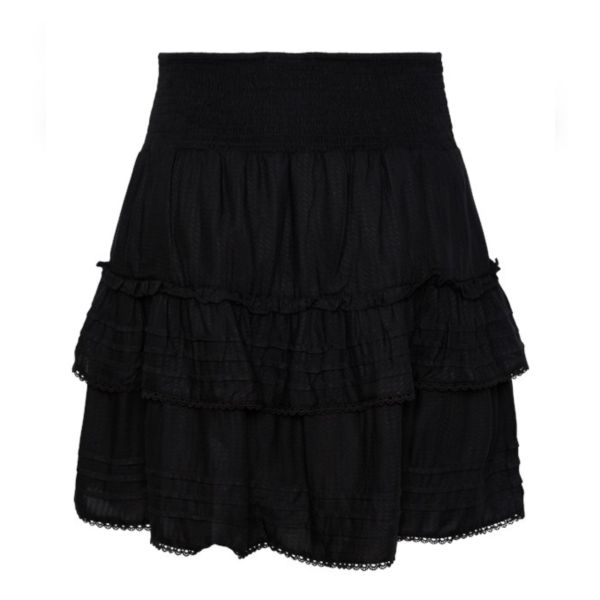 Ranti Smock Skirt - Black 