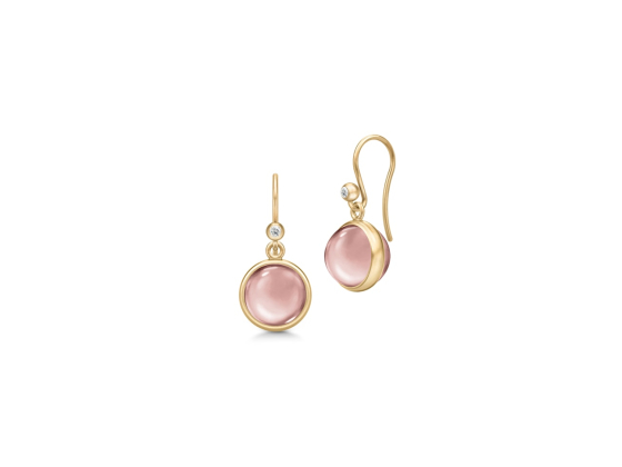 Prime Earrings Dusty Rose	