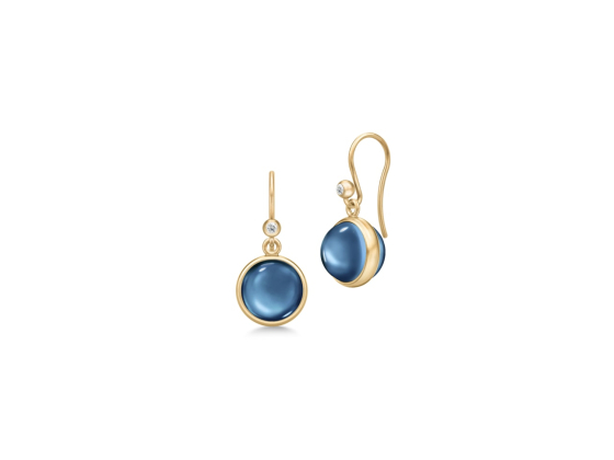 Prime Earrings Sapphire Blue