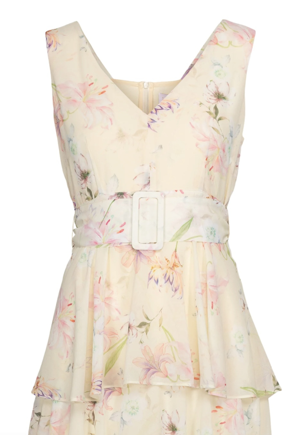 Angel Maxi Dress - Pastel Peony  - Image 6