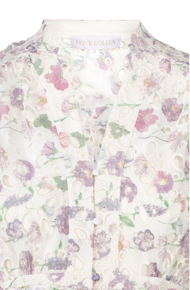 Lenna Mini Dress - French Floral  - Image 2