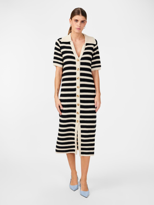 Y.A.S Croc Knit Dress - Image 1