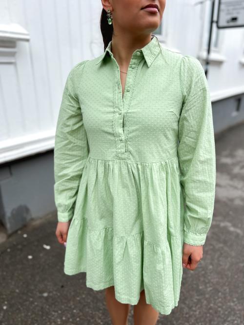 Tia Dress - Quiet Green