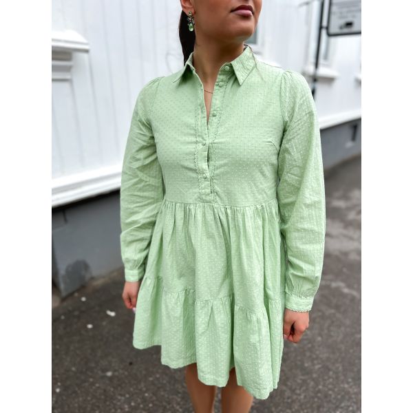 Tia Dress - Quiet Green