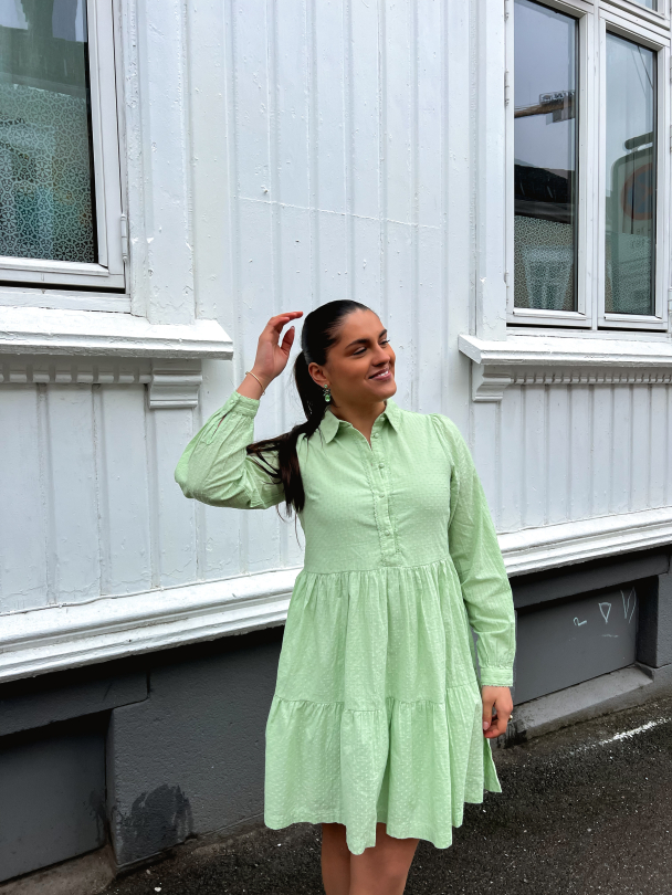 Tia Dress - Quiet Green - Image 6