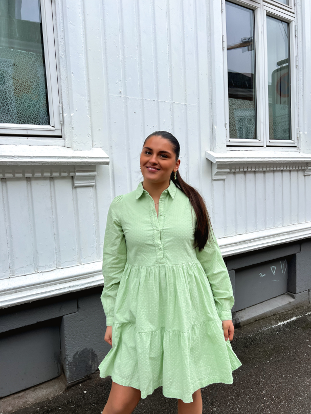 Tia Dress - Quiet Green - Image 7