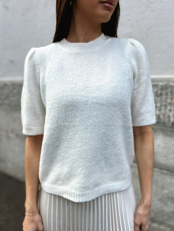 Sanne Knit Pullover - Star White - Image 1