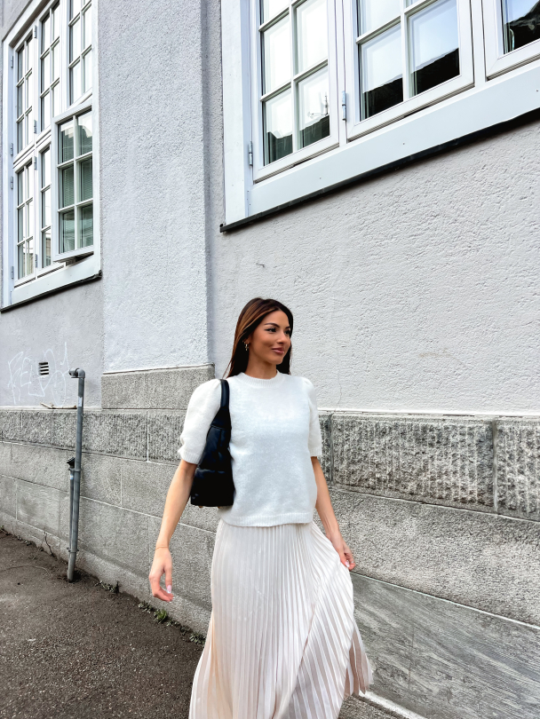 Sanne Knit Pullover - Star White - Image 5