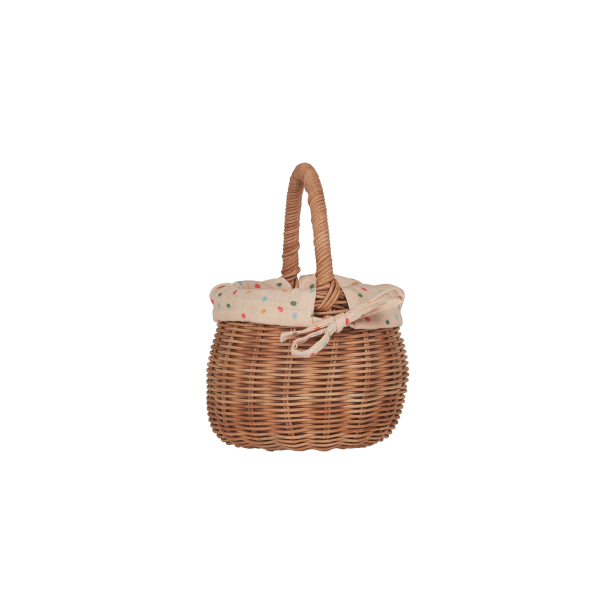 OLLI ELLA - RATTAN BERRY BASKET GUMDROP - Image 2