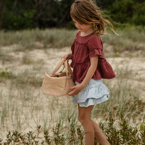 Dinkum Dolls Carry Cot - Gumdrop - Image 4